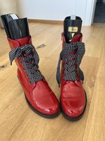 Gabor Lack-Leder Stiefelette Gr. 5