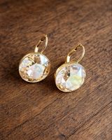 Swarovski Ohrringe vergoldet