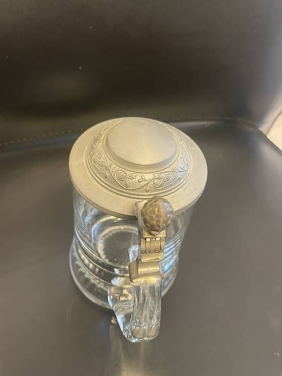 Bicchieri: Bierhumpen/Bierkrug mit Zinndeckel – Usato da Uster venduto da chlini1983 3