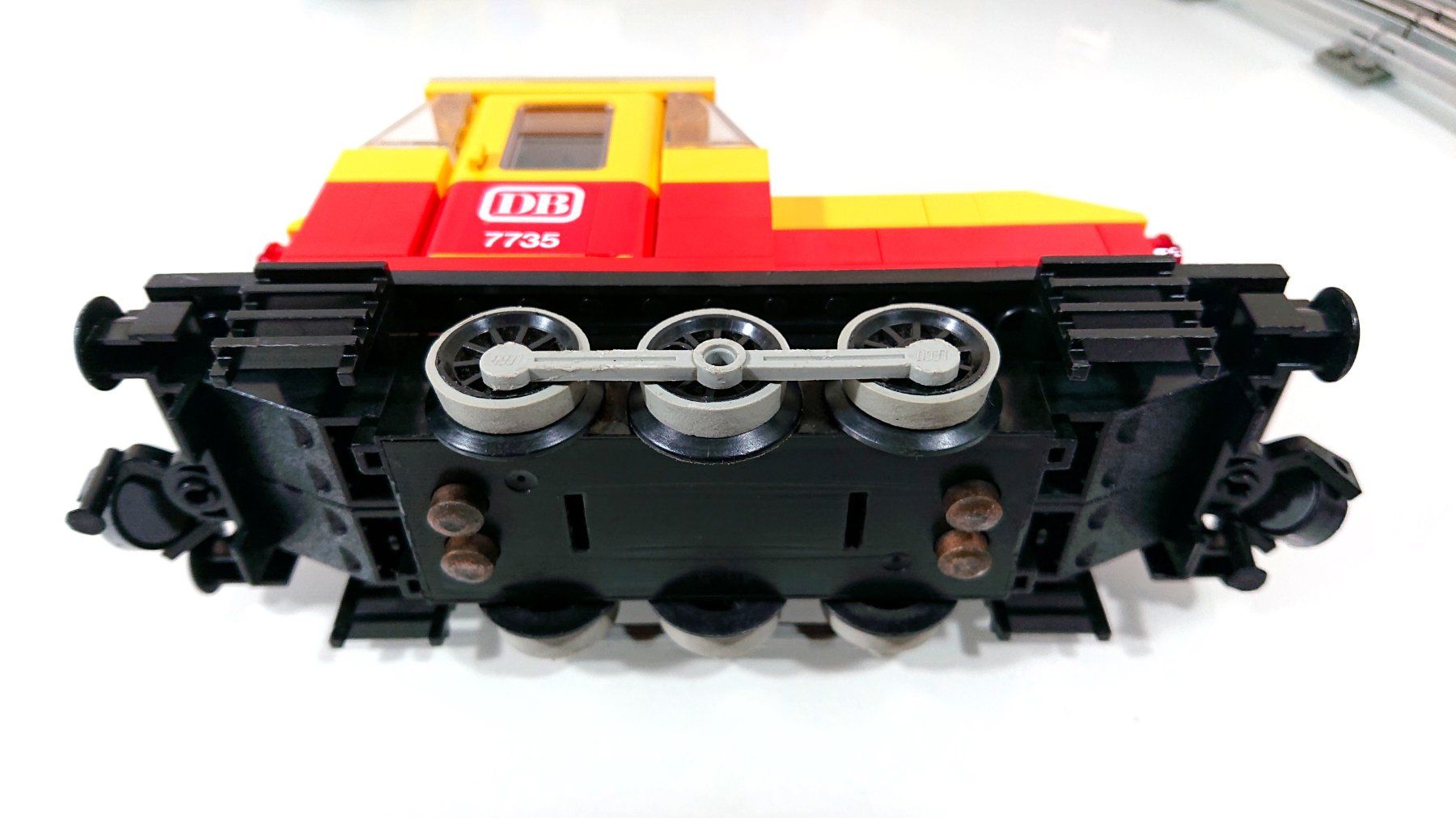 Lego Kit di costruzioni: LEGO 12V EISENBAHN 7735 GÜTERZUG SET – Usato da Turbenthal venduto da Ddanuh 7