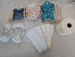 Culla di Teby Hybrid-Stoffwindel-Set - Grösse 1 (Newborn)