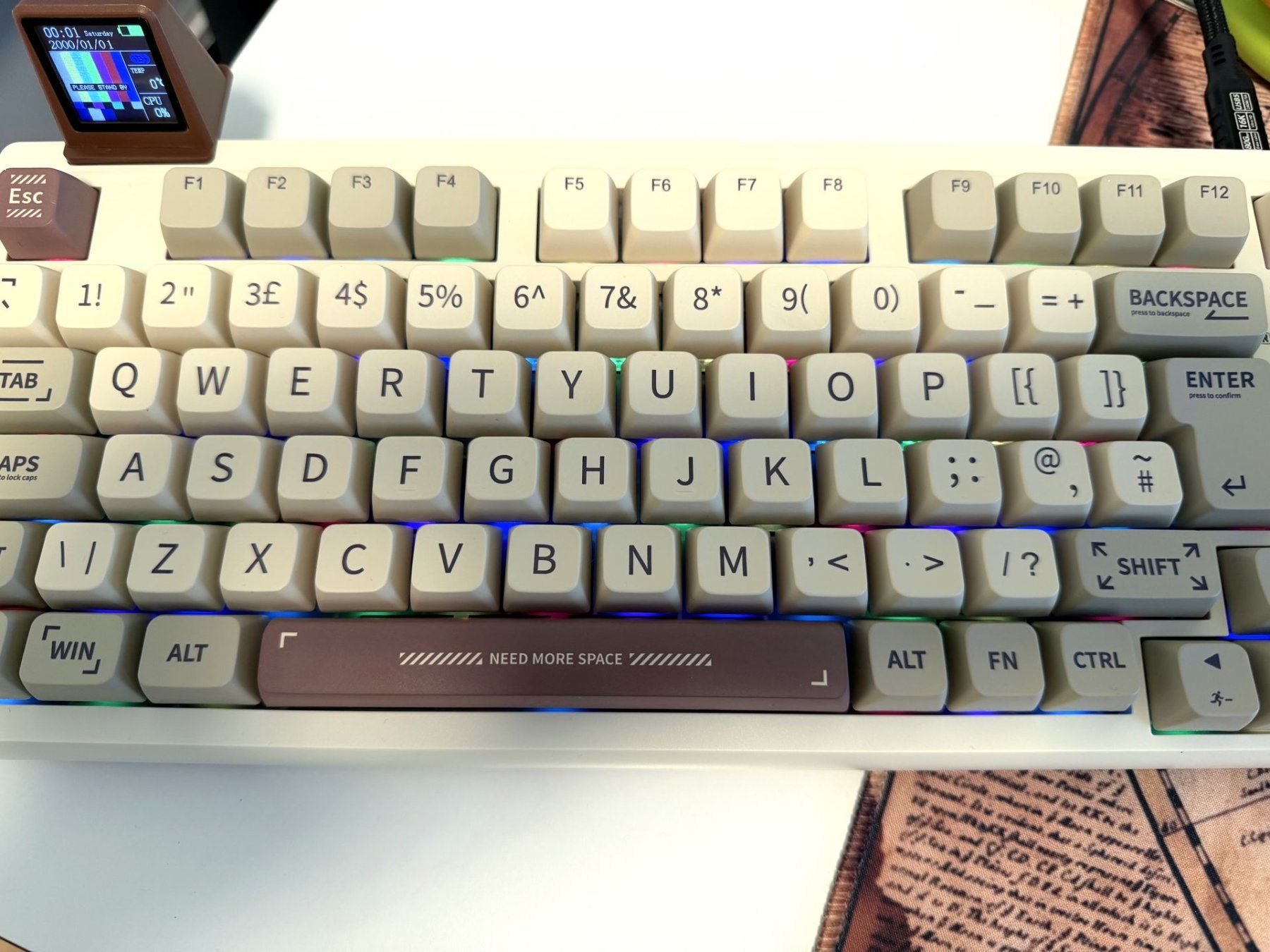 Tastiere: Tastatur EPOMAKER RT100 ISO-UK – Usato da Nottwil venduto da rattkatz 7