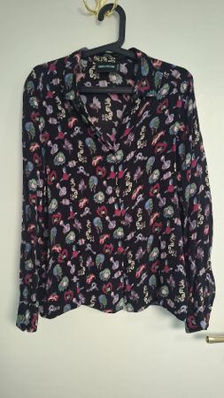 Zadig & Voltaire chemisier imprimé taille M, comme neuf