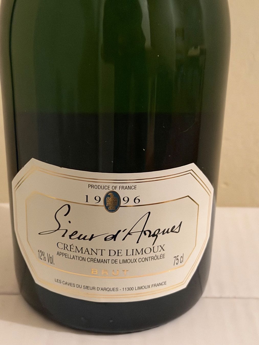 Vino: CRÉMANT DE LIMOUX Sieur d’Arques 1996 – Nuovo (secondo la descrizione) da Roche VD venduto da luc_jwm5 1