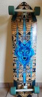 Longboard Riviera Wolf Design super Zustand