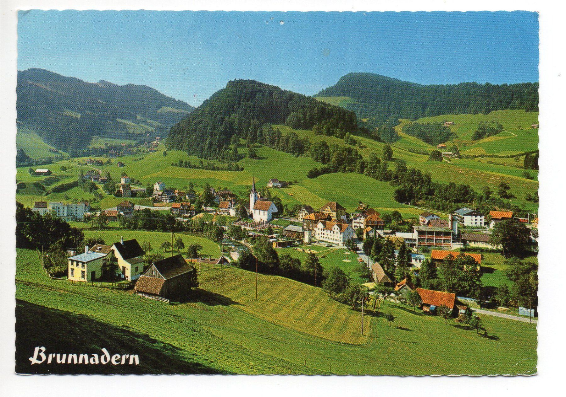 Ansichtskarten: BRUNNADERN – Gebraucht aus Jona von philajona