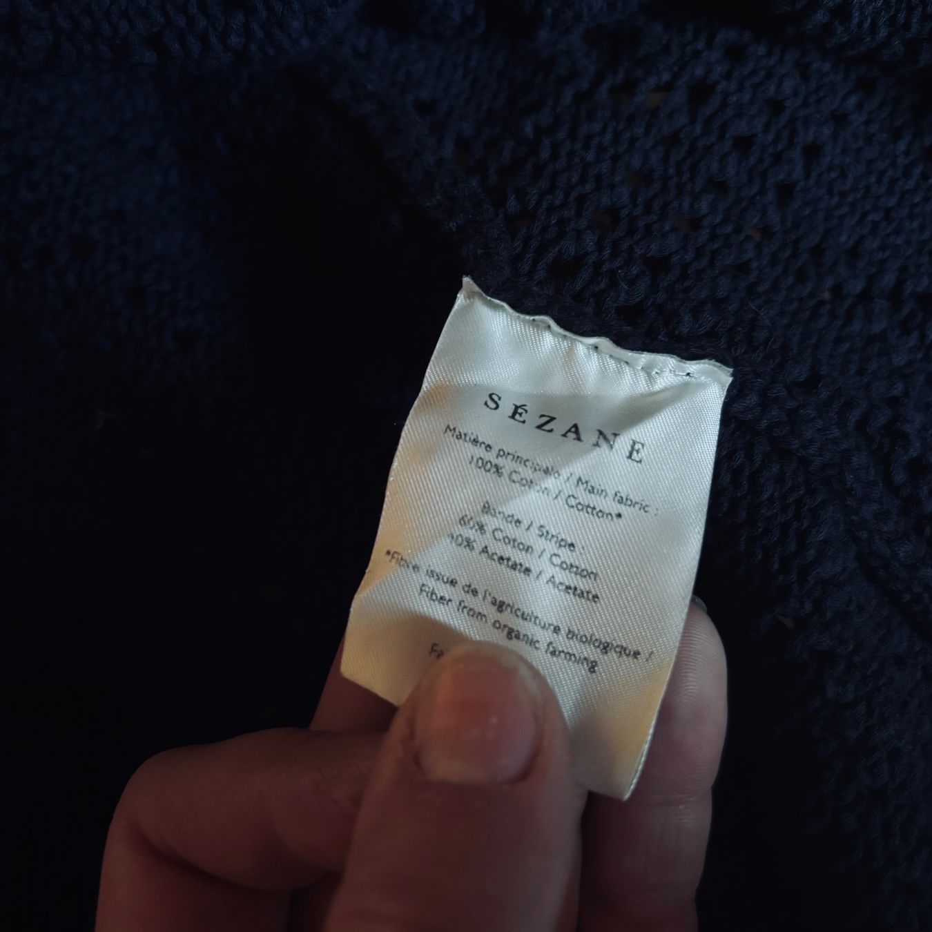 Sezane Gilet & Giacche senza maniche: Gilet capucine Sézane – Usato da Lajoux JU venduto da plise 4
