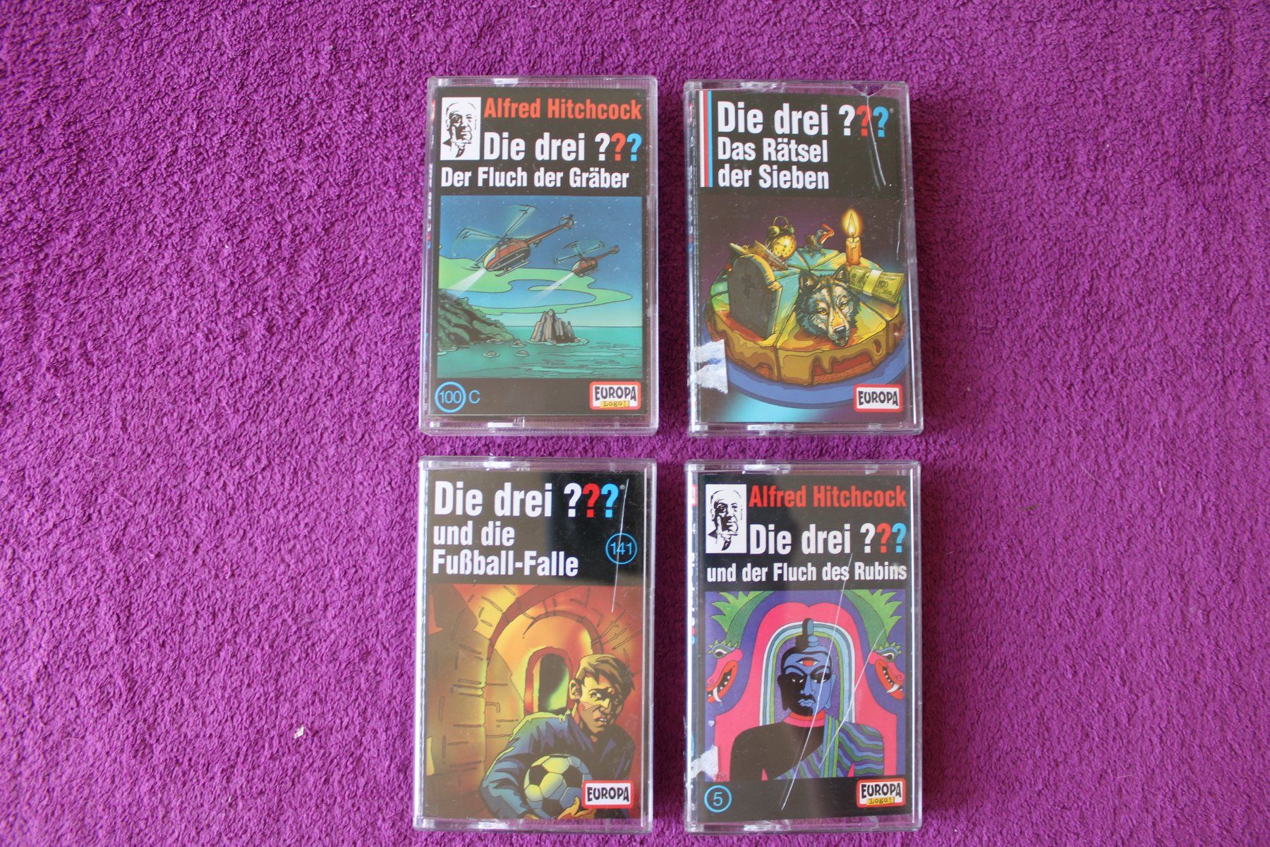 Musicassette: 10 Diverse Drei Fragezeichen ??? Kassetten – Usato da Müllheim Dorf venduto da Seeeule01 1