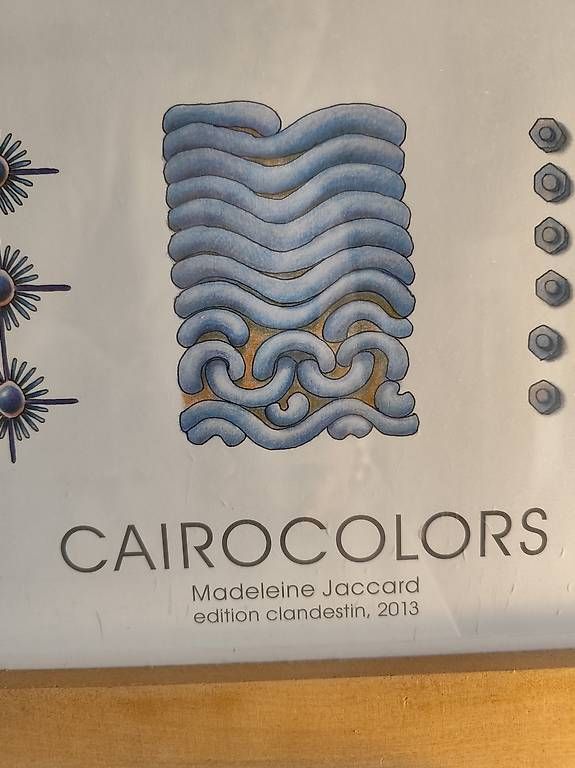 Poster & Bilder: Affiche Cairocolors Madeleine Jaccard 2013 – Gebraucht aus Neuchâtel von sis_2wcq 1