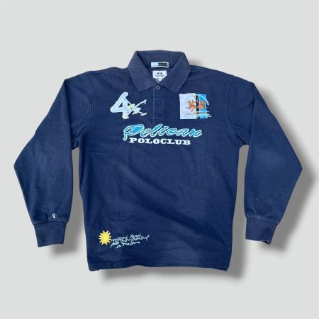 La Martina Pelican longsleeve polo vintage (ralph lauren)