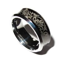 Echter Tungsten Carbide Wolfram Ring 12
