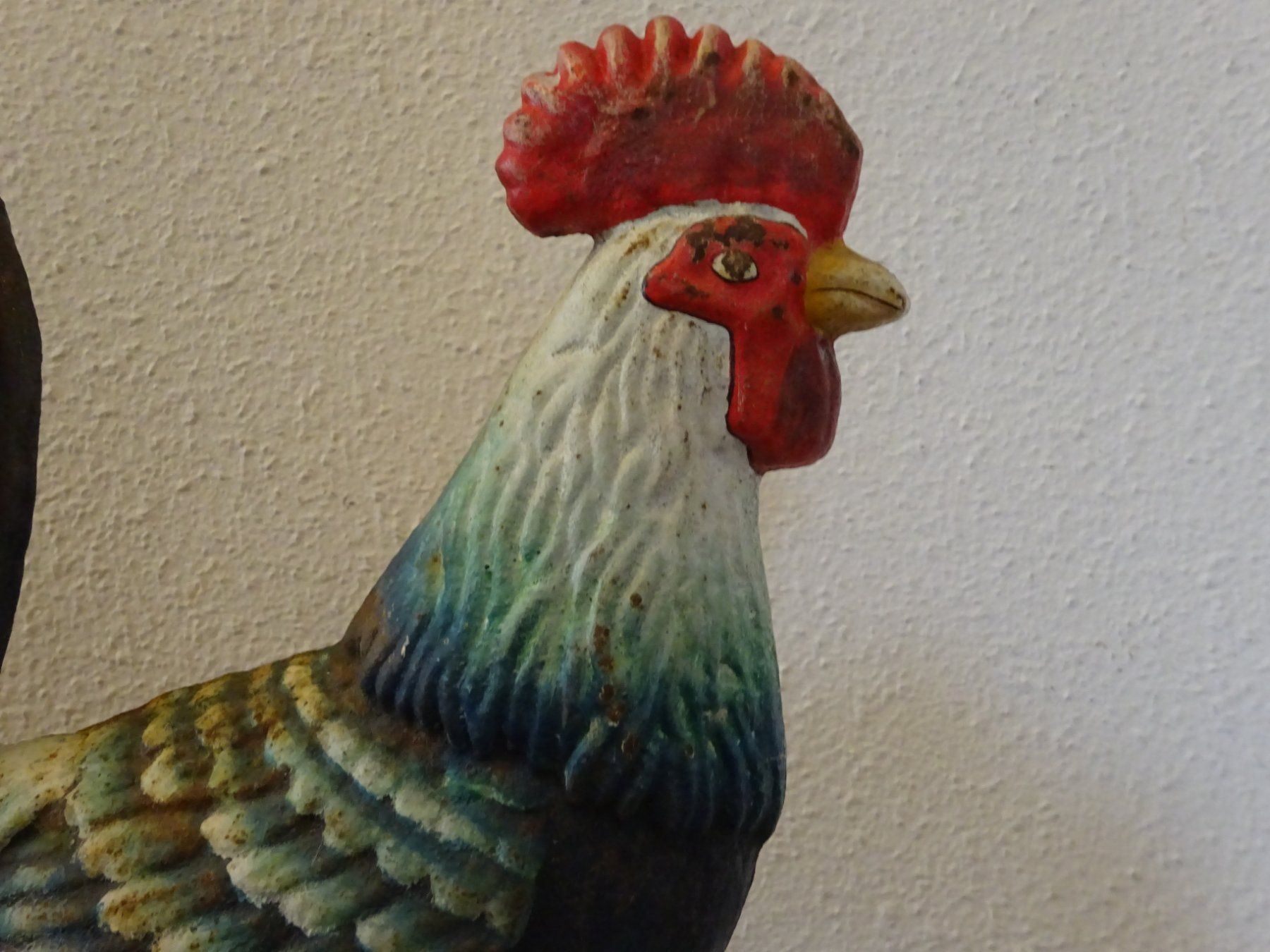 Figuren: Antiker Güggel / Gusseisen – Gebraucht aus Esslingen von eintagammeer 8