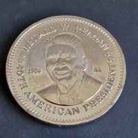 Medaille aus Neusilber von R. W. Reagan 1984