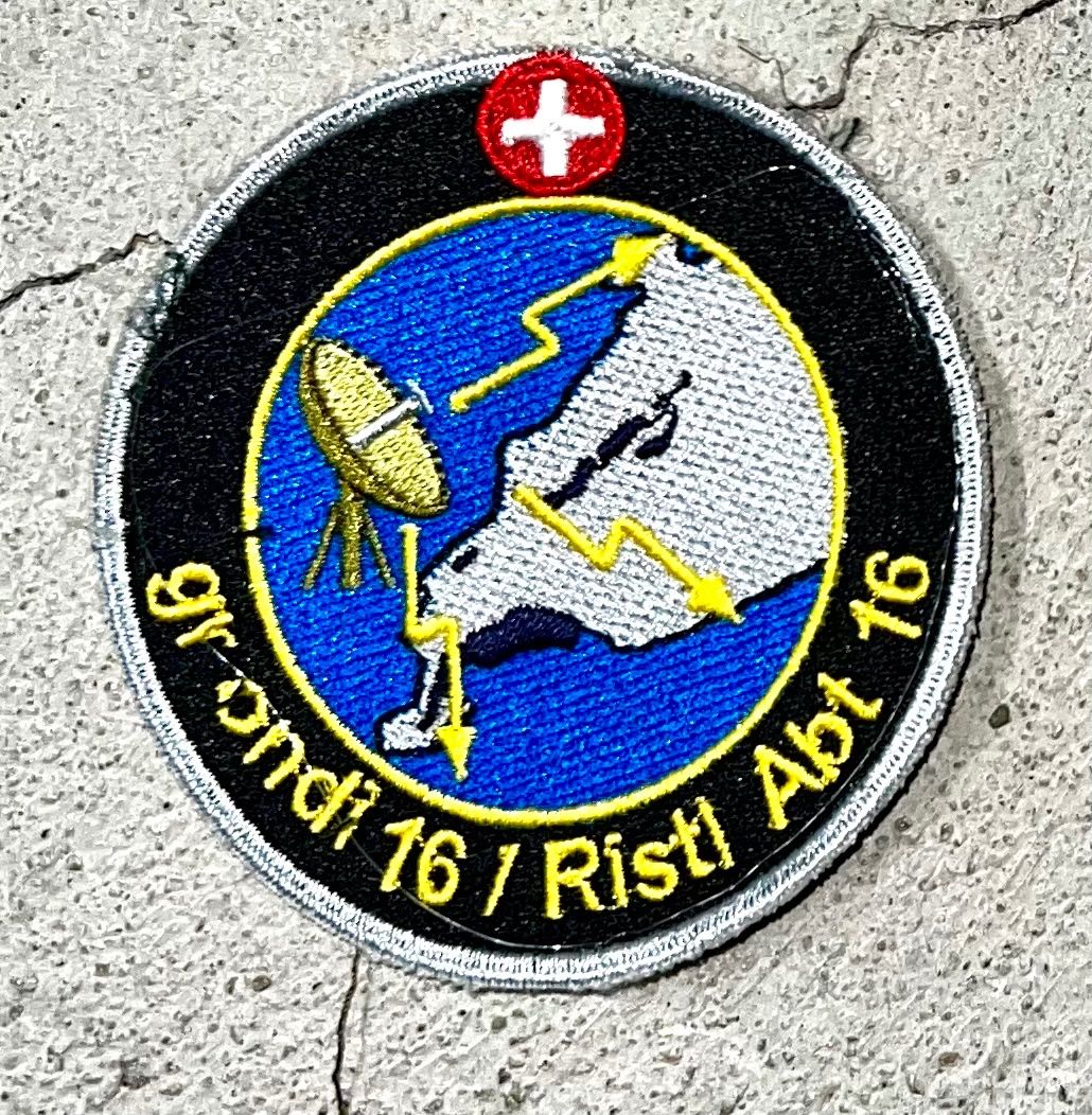 Schweizer Armee Uniformi: Badge abzeichen armée uniforme Radio – Usato da Nyon venduto da 65d45