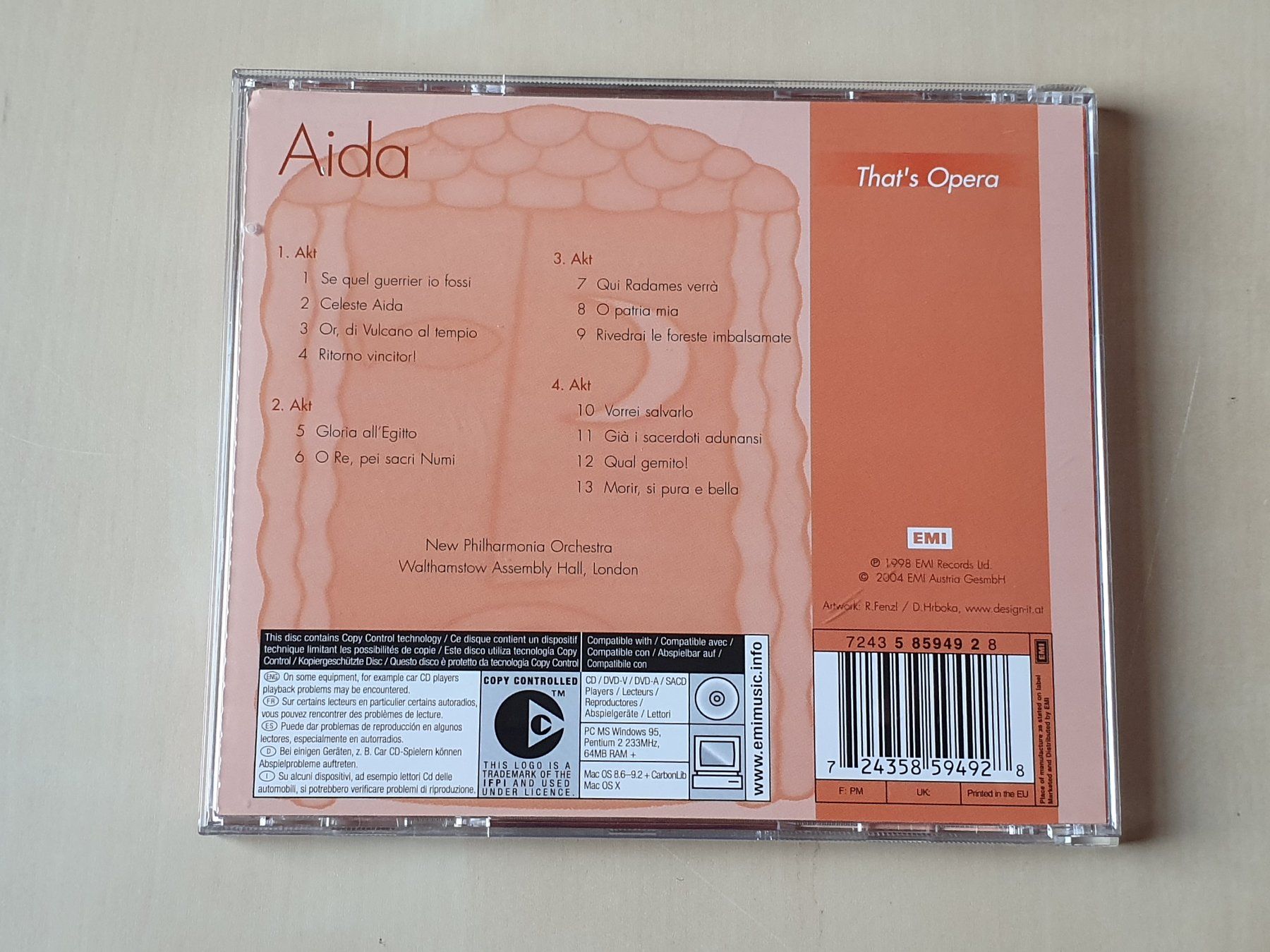 CDs: Verdi Aida – D'occasion à Stansstad par collectorsshop 1