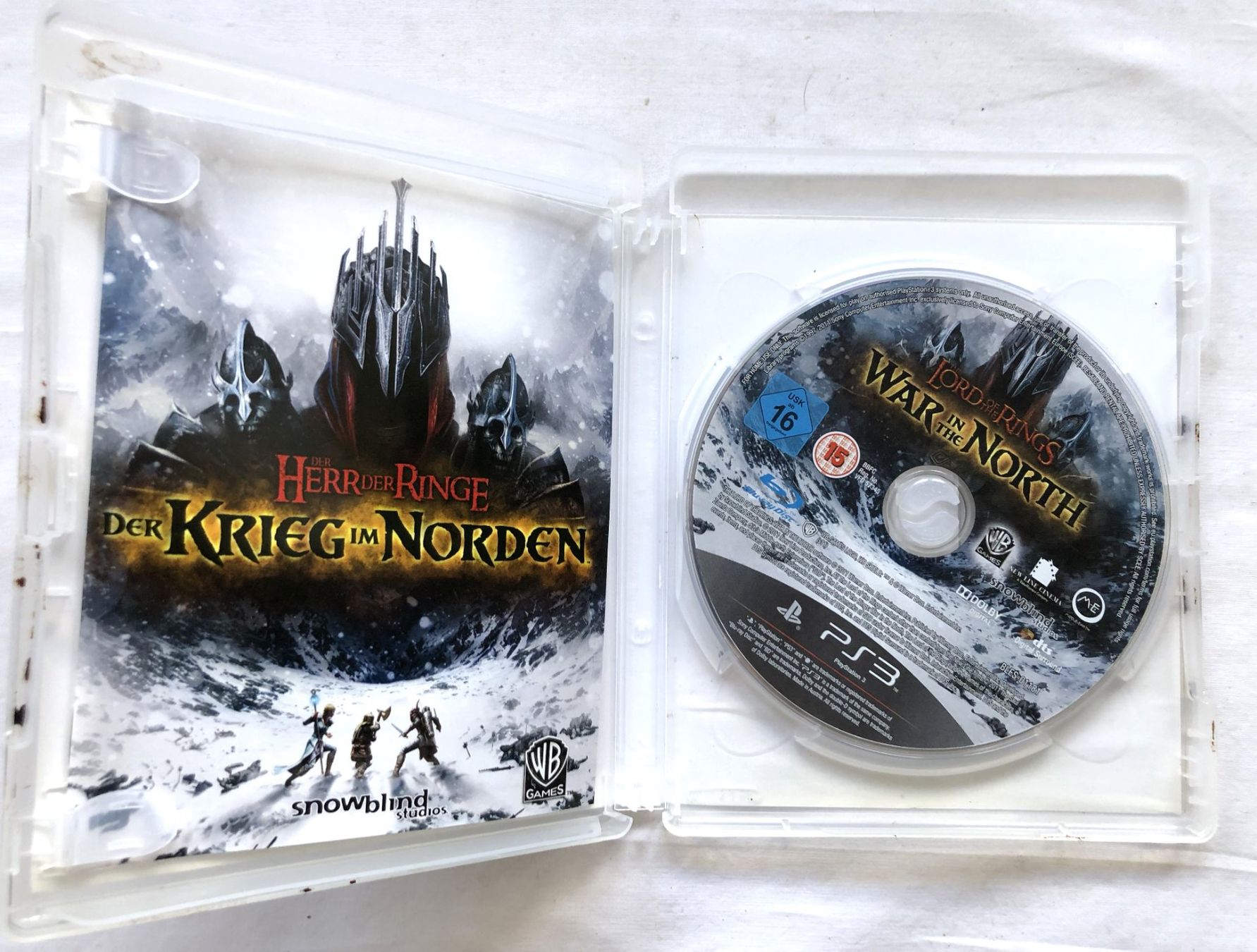 Giochi: PS3 - HERR DER RINGE: Der Krieg im Norden – Usato da Schaffhausen venduto da durruti 1