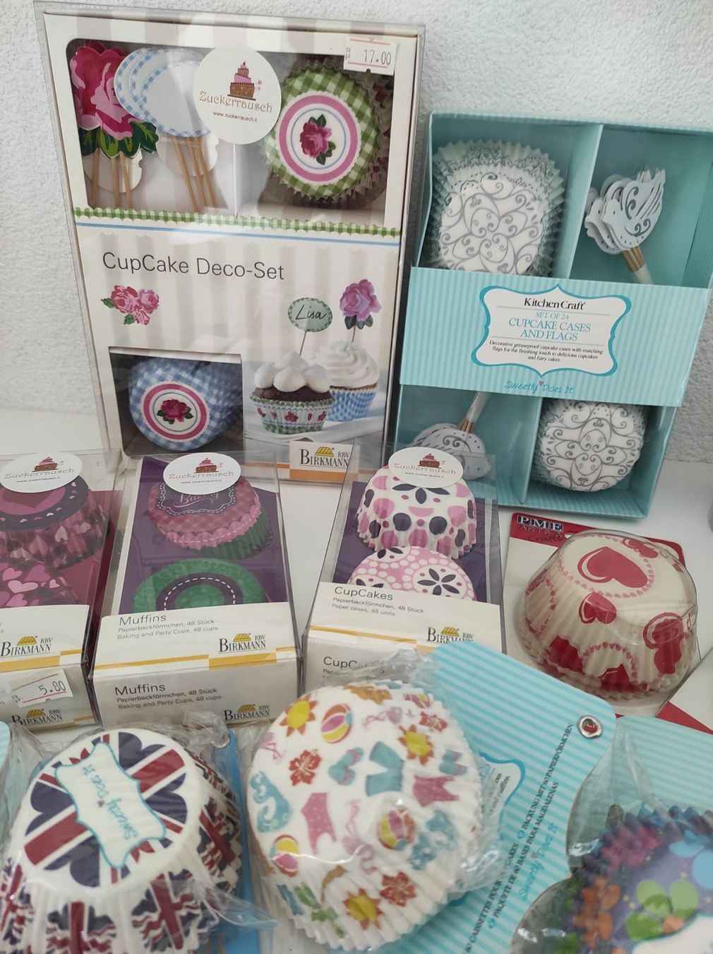Teglie da forno: Cupcakes/ Backen Set Nr.36 – Nuovo e nell'imballaggio originale da Triesen venduto da XSally 3