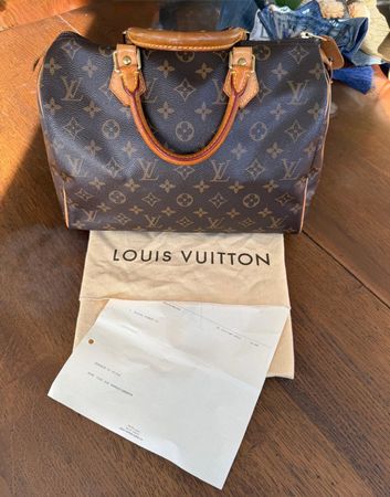 Louis Vuitton Speedy 30 Monogramme, Vintage authentique !