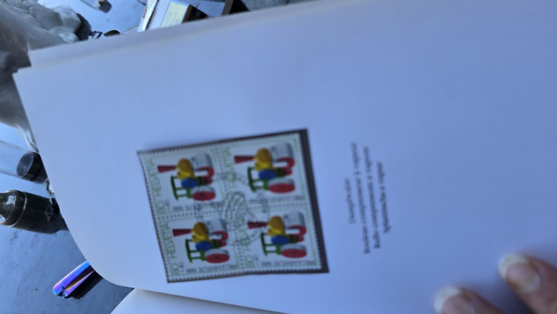 Swiss Plaketten & Abzeichen: Briefmarkensammlung – Gebraucht aus Pieterlen von sal_fd6z 1