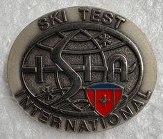 Abzeichen, Ski Test ISIA International Rarität