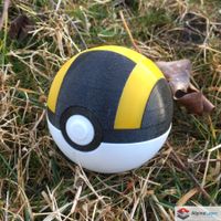 Ultra Ball 3D Printed Gaming Display Figure