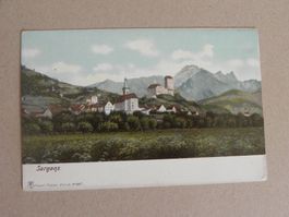 Ansichtskarte Karte Sargans SG St.Gallen ca. 1910