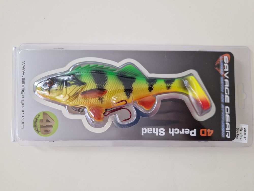 SAVAGE GEAR 4D Line Thru Roach 18cm 86g MS Perch - Sport & Plein air