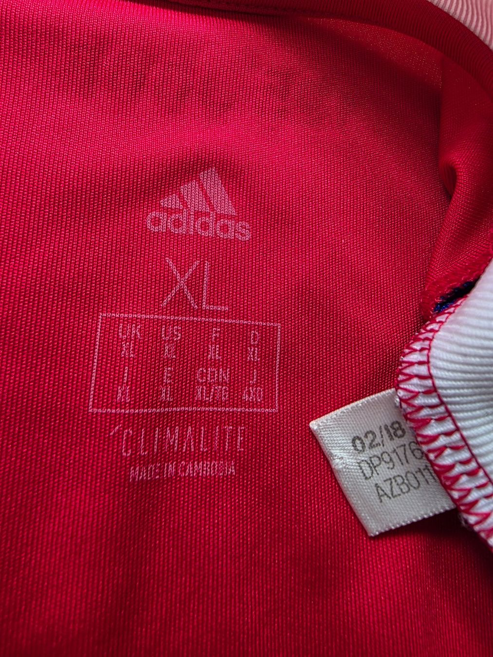 Adidas Canottiere & Pantaloni: FC BASEL 18/19 TRIKOT XL – Usato da Lüchingen venduto da Jersey_Time 2