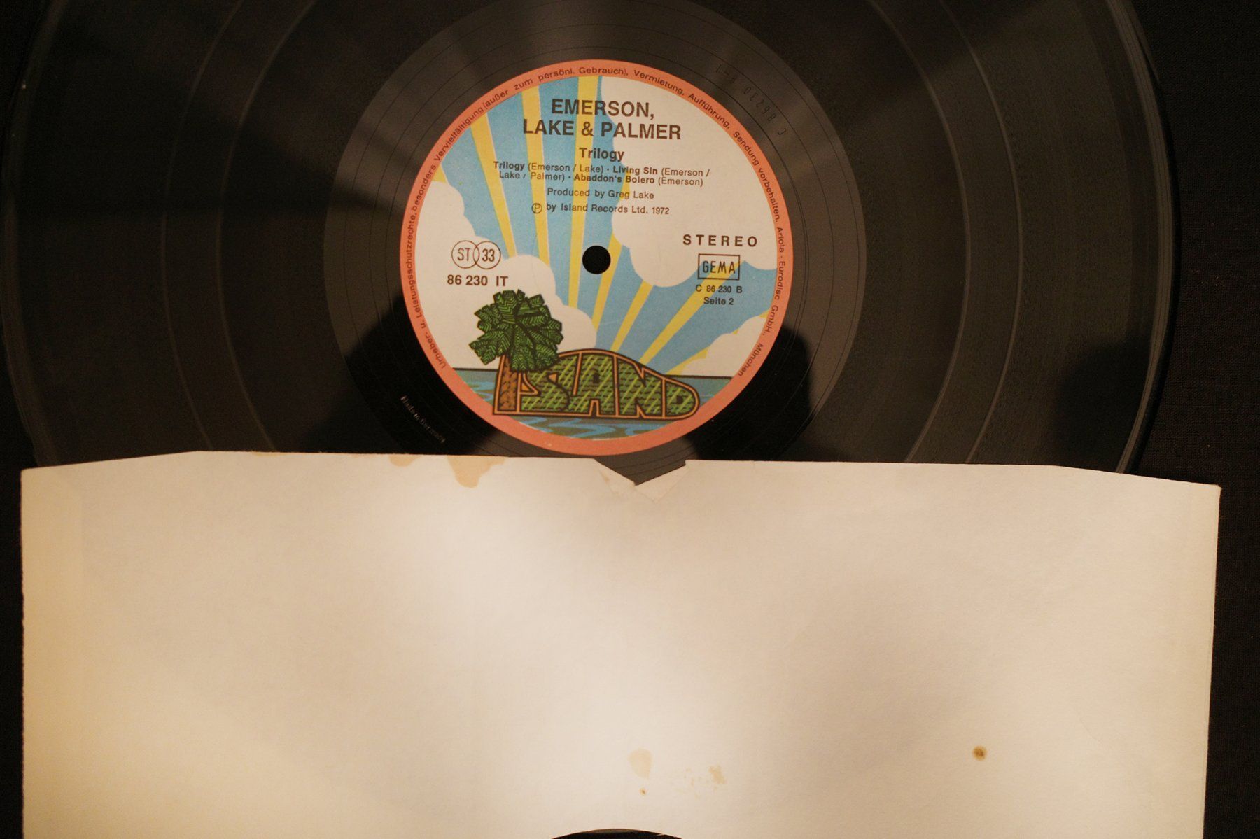 Dischi in vinile: Emerson Lake & Palmer – Usato da Zürich venduto da ForMat21 5