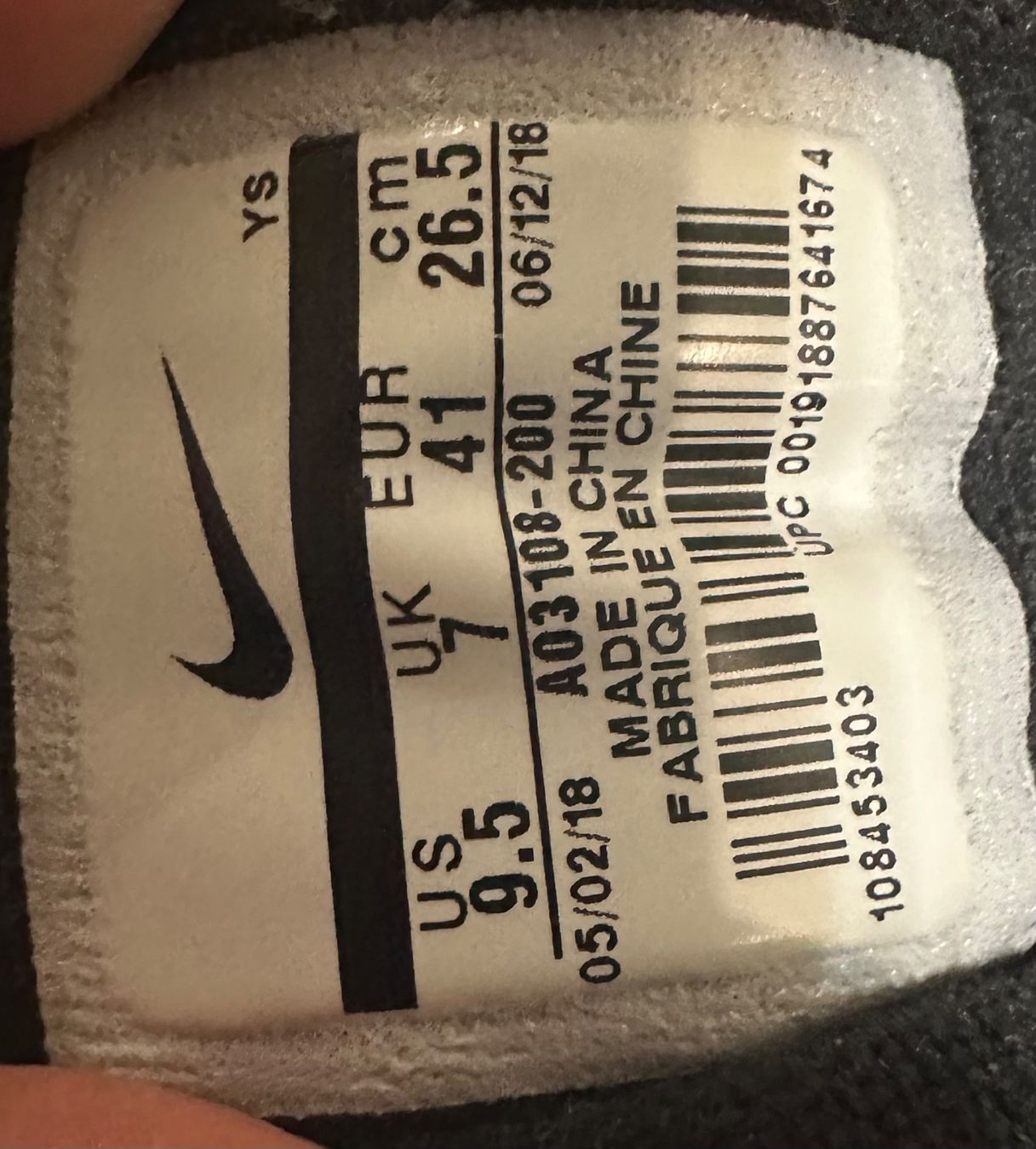 Nike Scarpe da uomo: Baskets Nike multicolores état d'usage – Usato da Puidoux venduto da jel_crq6 4