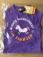 Sterneföifi Langarm-Body Gr. 50/56 lila „Einhorn“