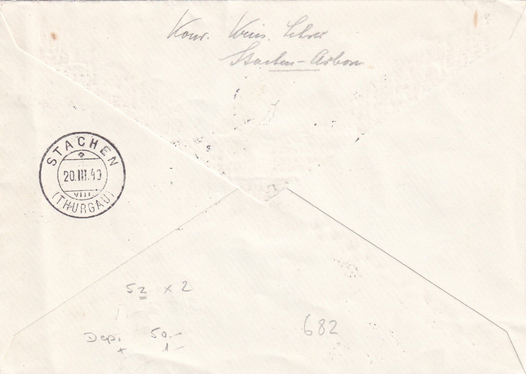 Alle Briefmarken: Flugpost (RF) 18.3.1940 Locarno-Rom – Gebraucht aus Birsfelden von chr_yq2g 1