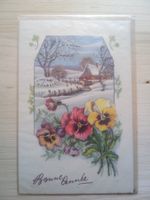 carte de vœux Bonne Année - neuve