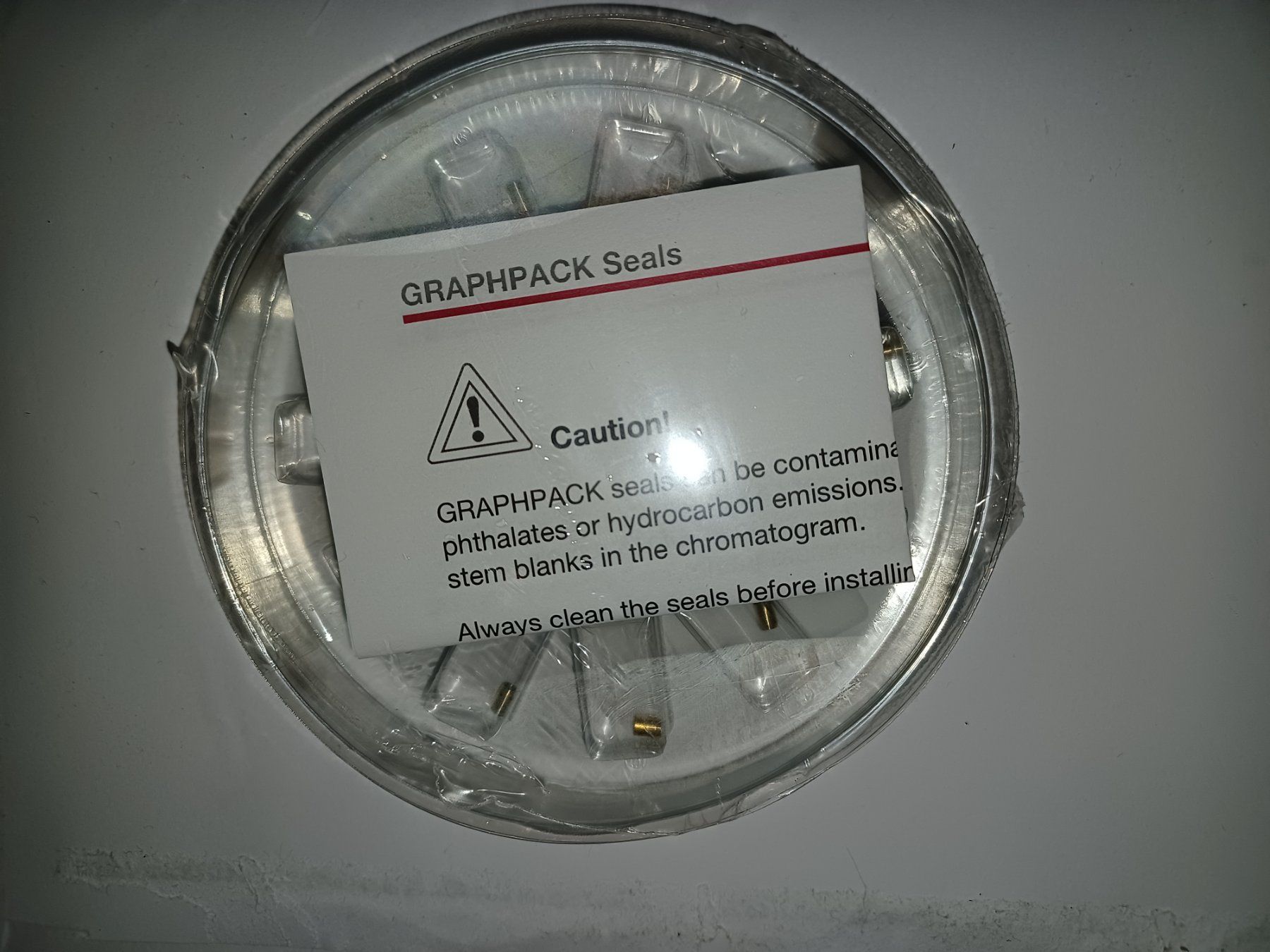 Sanitari: Gerstel hplc column Dichtung 10 Stück 0.45mm – Nuovo e nell'imballaggio originale da Schupfart venduto da philippb06 3
