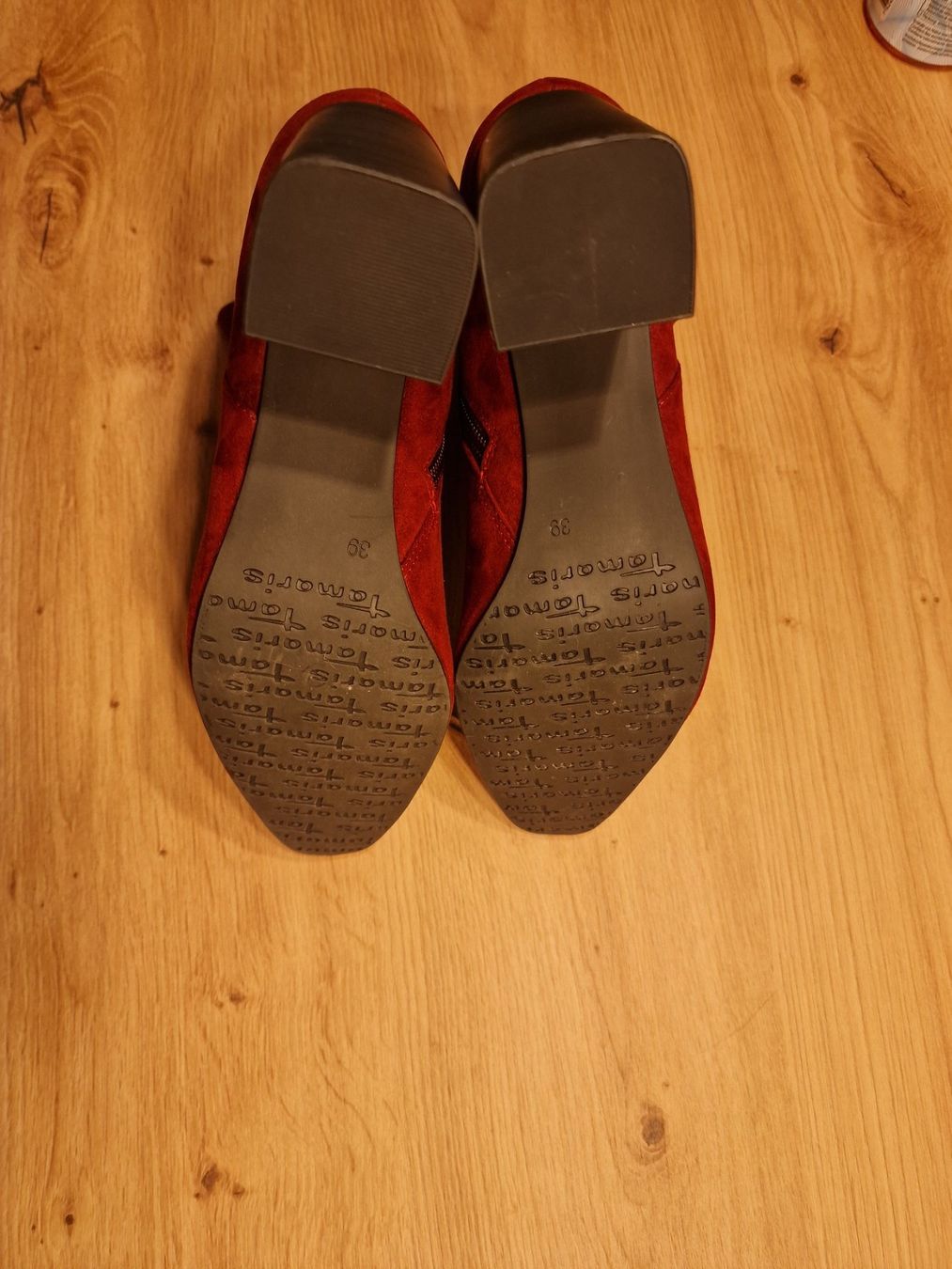 Tamaris Damenschuhe: Tamaris Stiefeletten, Gr. 39, bordeaux – Neu (gemäss Beschreibung) aus Wädenswil von Gabinomi 6