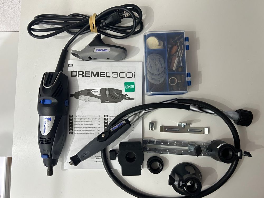 268PC Schleif Dreh Werkzeug Zubehör Set Elektrische Mini Bohrer Kit Schleifen Polieren Schnein