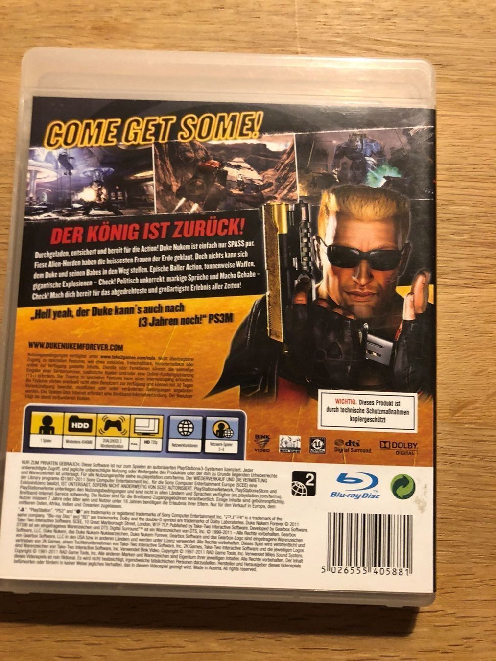 Sony Spiele: Duke Nukem Forever für Ps3 – Gebraucht aus Kestenholz von Inna09 1