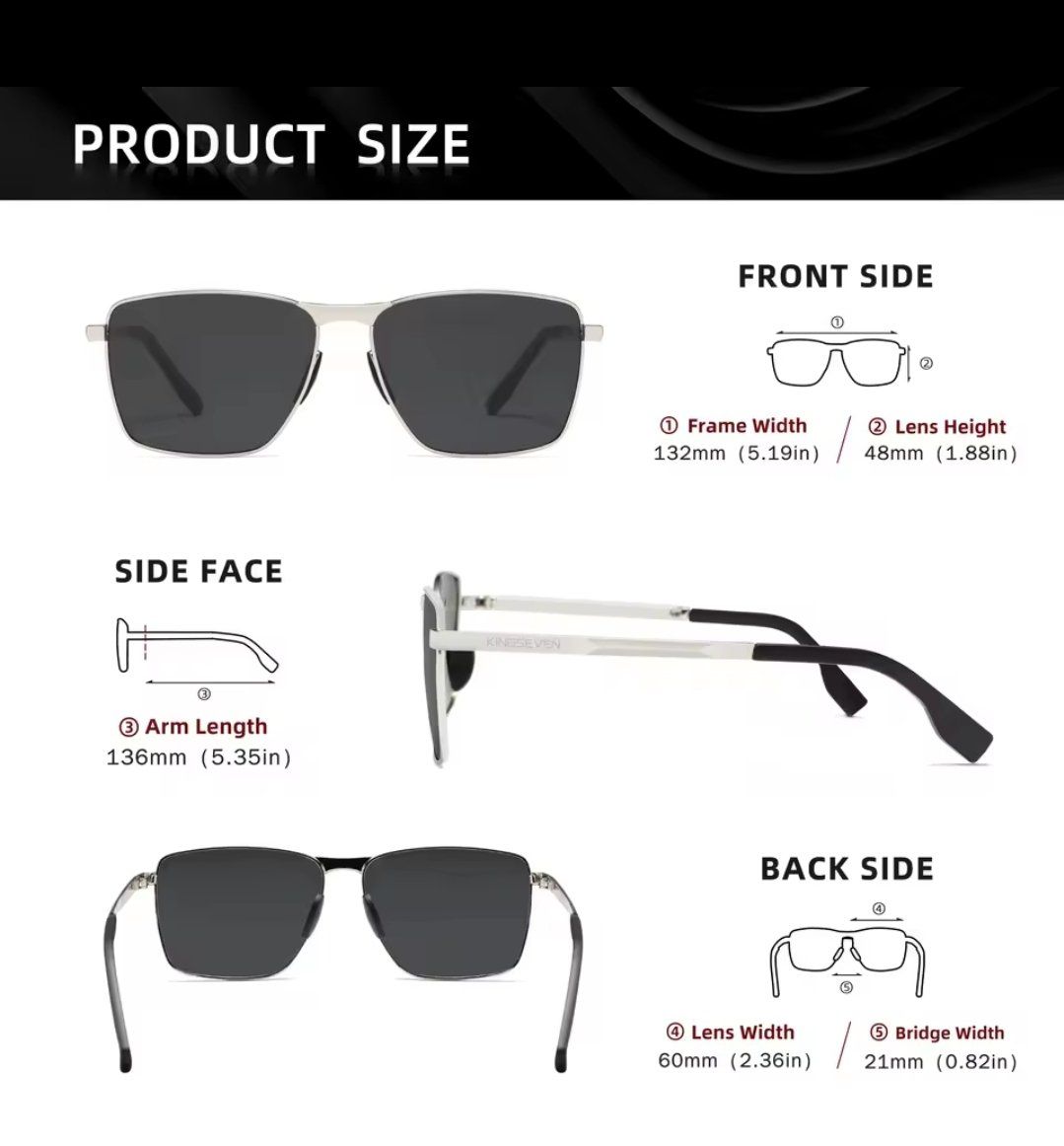 Brillen & Gläser: Herren Sonnenbrille Kingseven B – Neu und originalverpackt aus Suhr von sjay.Cv 1