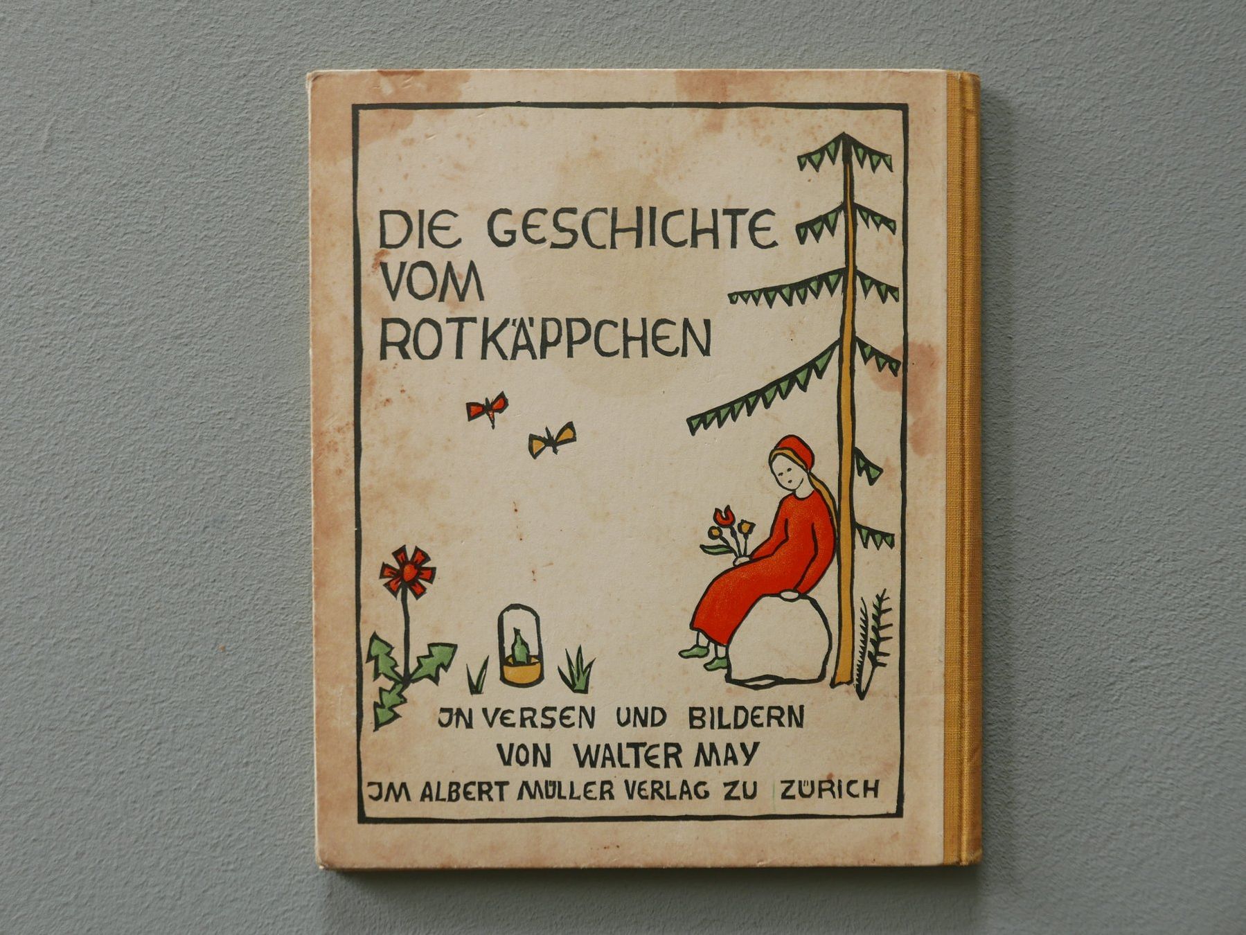 Bücher: DIE GESCHICHTE VOM ROTKÄPPCHEN 1940 – Gebraucht aus Balgach von Zwischenraum 9
