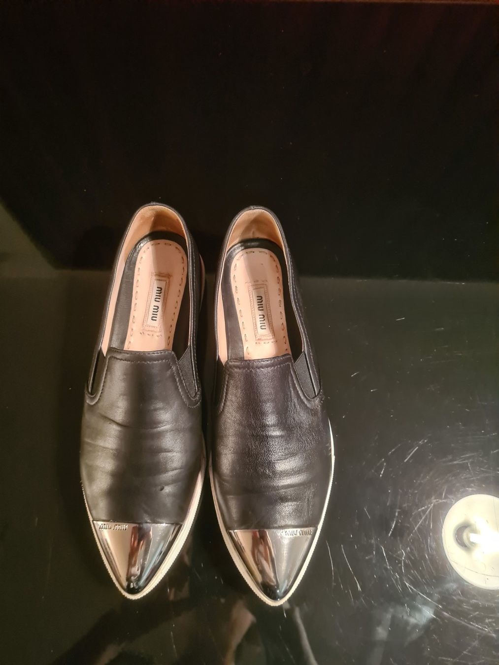 Miu Miu Scarpe da donna: Miu Miu Loafers Gr 37 – Usato da Kloten venduto da Kri23