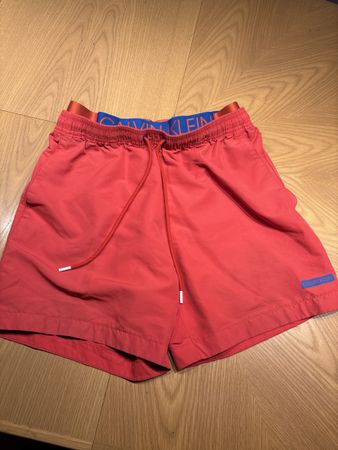 Calvin Klein Badehose rot Grösse S