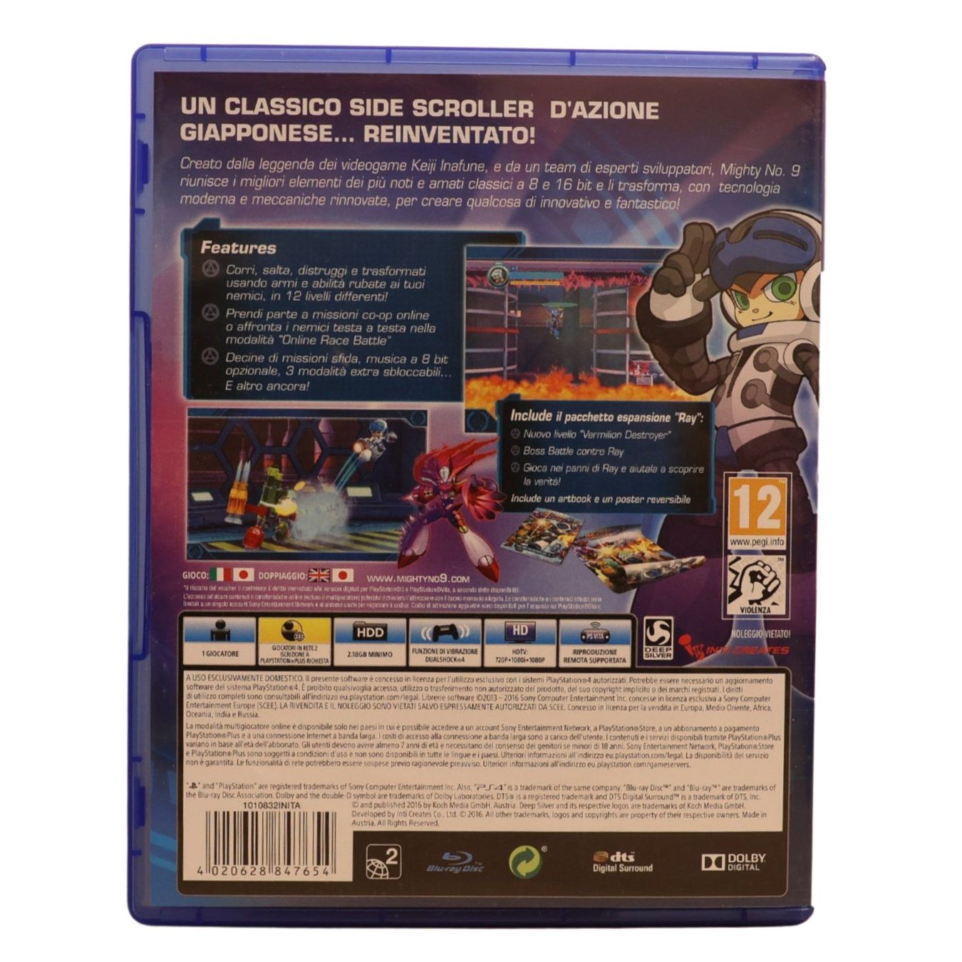 Jeux: Mighty n°9 - PS4 – D'occasion à Paudex par dindeboy 1