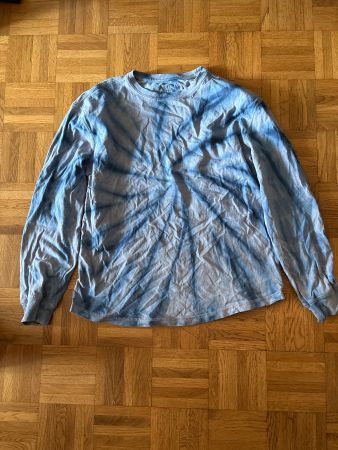 T-shirt manches longues Gap Teen, bleu dégradé, taille 12