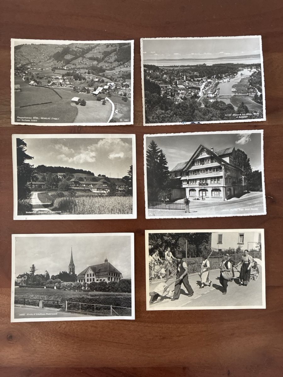 Cartes postales: 6 Ansichtskarten Schweiz diverse von Kt. St. Gallen – D'occasion à Oftringen par Cla.vD.74