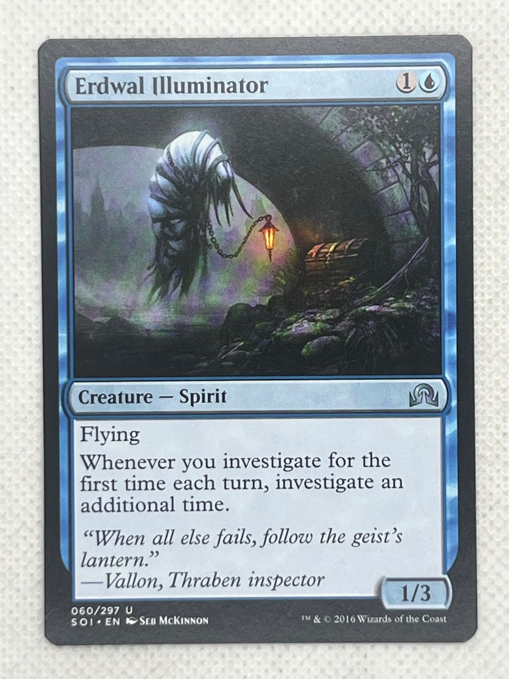 Magic The Gathering Sammelbilder & Trading cards: MTG Erdwal Illuminator SOI 060 Englisch Uncommon – Gebraucht aus Hinterkappelen von Kim1992