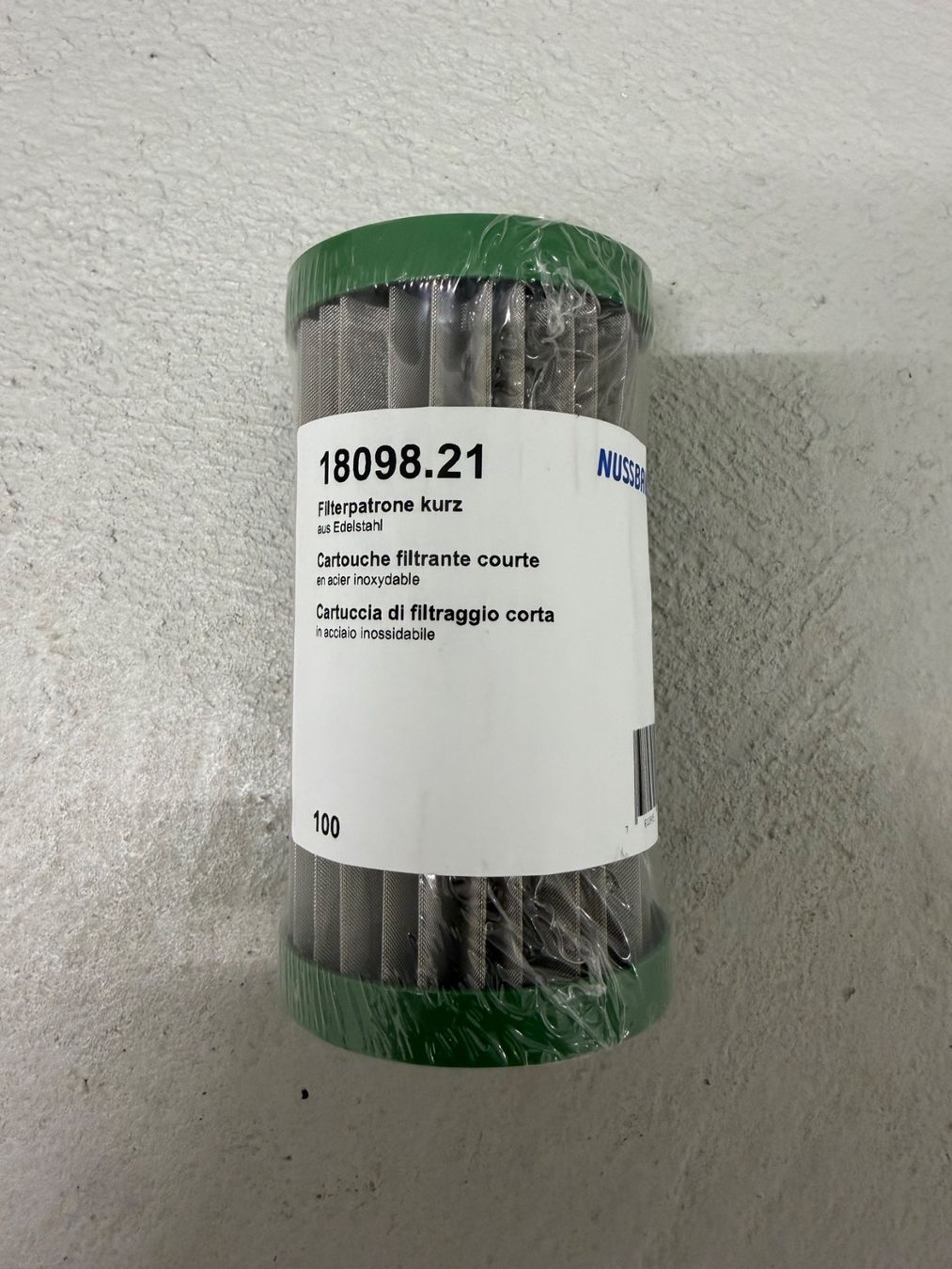 Sanitari: Filterpatrone Edelstahl – Nuovo e nell'imballaggio originale da Niedergösgen venduto da elromano74