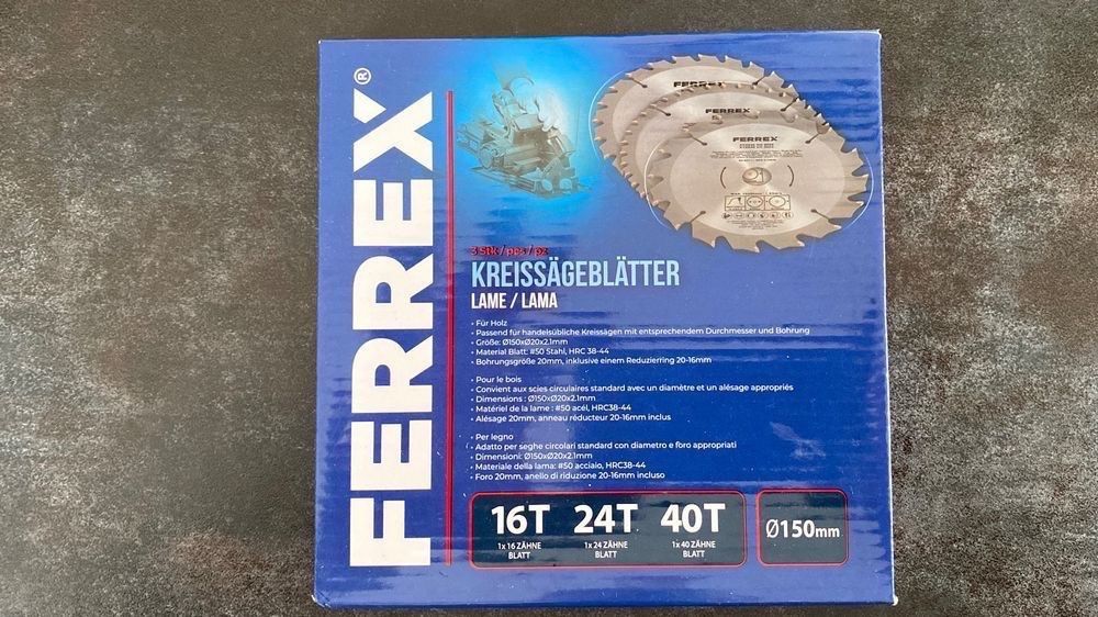 Seghe: Kreissägeblätter 150mm – Nuovo e nell'imballaggio originale da Oberriet SG venduto da shanis