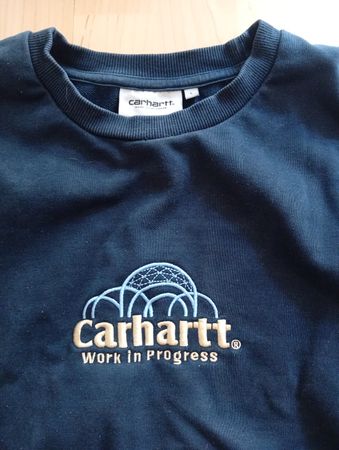 Sweatshirt Carhartt WIP bleu marine taille L occasion