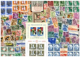 1 LOT GEMISCHTE SCHWEIZ - LOT B - AB FR. 1.-
