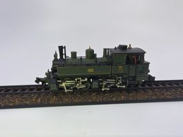 Minitrix 12834, Gattung BB II, (Mallet), grün, Analog